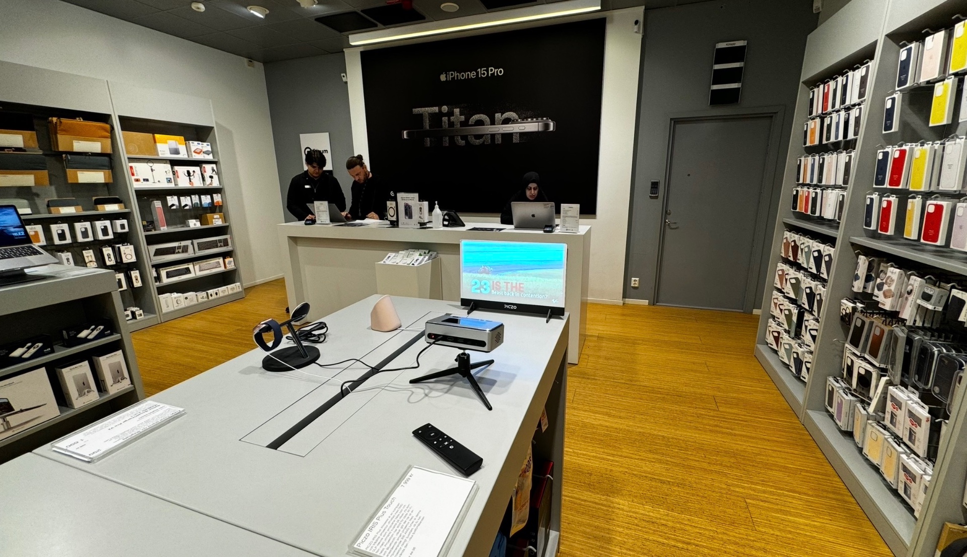 PICZO Iris Plus Touch demonstreras i butik hos Macforum